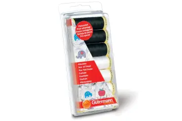 Hilo de poliéster 7 bobinas 100m - gutermann