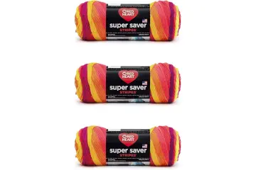 Hilo Red Heart de rayas frutales